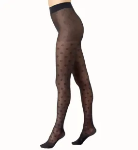 Collant Fantaisie Avec Protège-Pied Intégré 40D